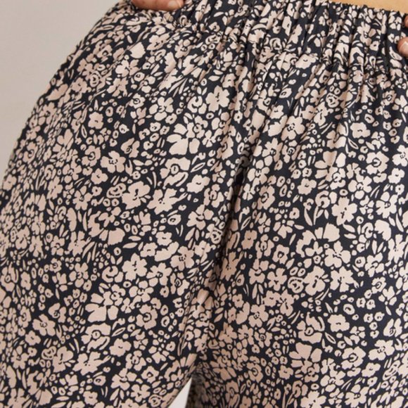 Boden Pull On Floral Fluid Trousers Size 6 NWT - Picture 4 of 12